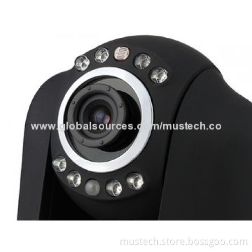 Pan Tilt WiFi Digital Web Camera with Dual way Audio, Plug-to-play